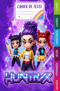 Cahier de Textes Scolaire 2026-2027 - KPOP DEMON HUNTERS