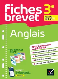 Fiches brevet - Anglais 3e Brevet 2027
