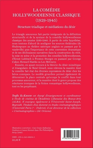 La comédie hollywoodienne classique (1929-1945). Structure triadique et médiations du désir