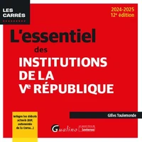 L'essentiel des institutions de la Ve République