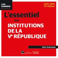 L'essentiel des institutions de la Ve République
