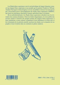 Etudes finno-ougriennes N° 42/2010