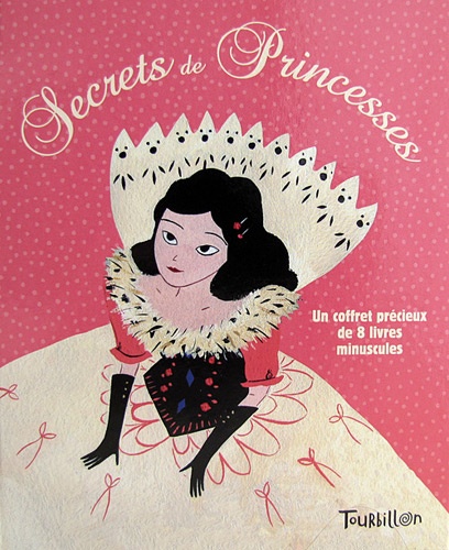  Tourbillon - Secrets de Princesses - Un coffret précieux de 8 livres minuscules.
