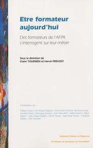 Etre formateur aujourd'hui