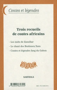 Trois recueils de contes africains