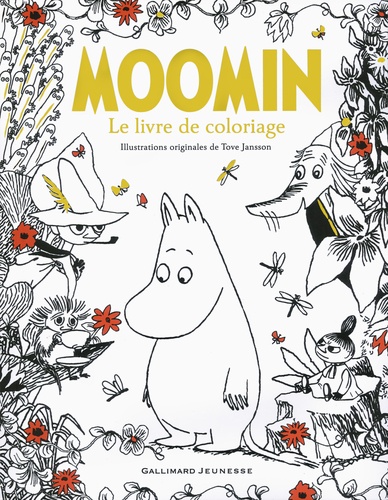 Tove Jansson - Moomin - Le livre de coloriage.