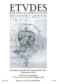 Un mémoire justificatif du pape Benoît XIII