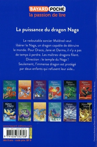 Maîtres des dragons Tome 13 La puissance du dragon Naga