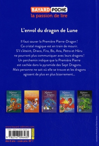 Maîtres des dragons Tome 6 L'envol du dragon de Lune