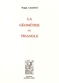 Trajan Lalesco - La géométrie du triangle.