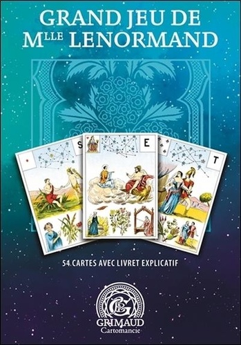 Grand jeu de Mlle Lenormand. 54 cartes avec livret explicatif