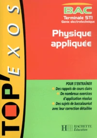 Physique appliquée, bac terminale STI