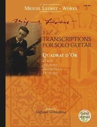 Stefano Grondona - Transcriptions for Solo Guitar - Quadrat d'Or. guitar..