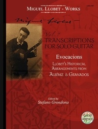 Stefano Grondona - Transcriptions for Solo Guitar - Evocacions. guitar..