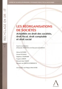 Les réorganisations de sociétés