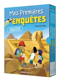 Coffret en 3 volumes : tome 13, Le duel de détectives ; tome14, Mystère en Egypte ; tome 15, L'inconnue de Venise