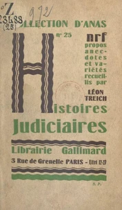 Histoires judiciaires