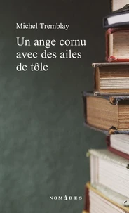 Un ange cornu avec des ailes de tole