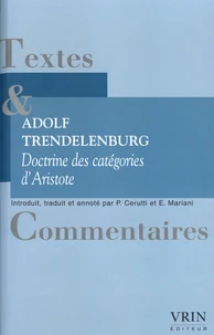 La doctrine des catégories d'Aristote