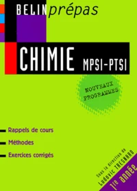 Chimie MPSI-PTSI