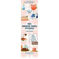 Marque page stickers Lecture