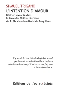 L'intention d'amour