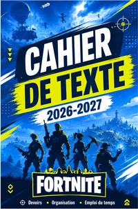 Cahier de Texte 2026 2027 - École Primaire