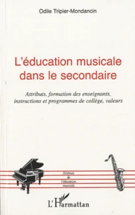 L'éducation musicale dans le secondaire