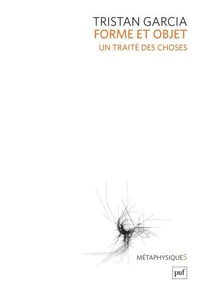 Forme et objet