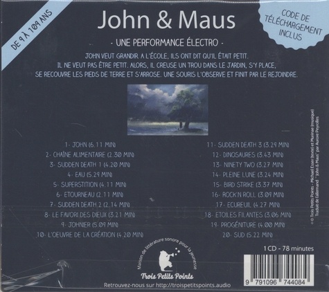 John & Maus  avec 1 CD audio