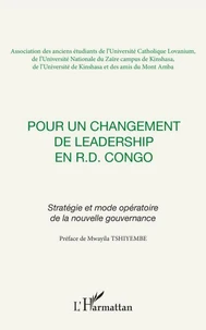 Pour un changement de leadership en R. D. Congo