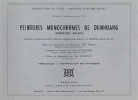 Peintures monochromes de Dunhuang (Dunhuang baihua). Manuscrits reproduits en fac-similé (3 fasc.)