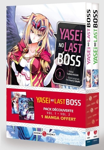 Tsubasa Hazuki - Yasei no Last Boss Tome 1 et 2 : Pack en 2 volumes.