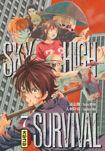  Tsuina Miura et  Takahiro Oba - Sky-high survival - Tome 7.