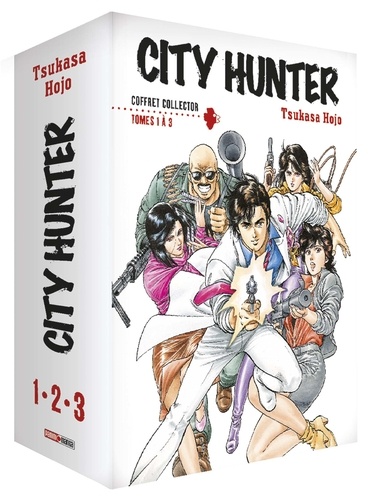City Hunter  Coffret en 3 volumes : Tomes 1 à 3. Avec 3 illustrations -  -  Edition collector