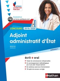 Concours adjoint administratif d'Etat catégorie C