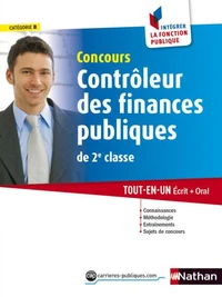 Concours contrôleur des finances publiques de 2e classe