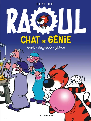 Couverture de Best of Raoul, chat de génie : Léonard présente