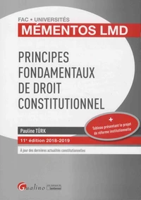 Principes fondamentaux de droit constitutionnel