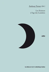 Les sciences à l'âges des Lumières