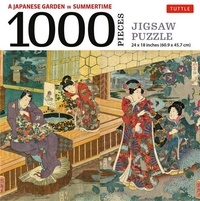 Tuttle - A Japanese Garden in Summertime Jigsaw Puzzle - 1000 pieces.