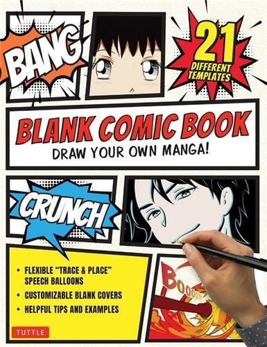  Tuttle - Blank Comic Book - Draw you own manga !.