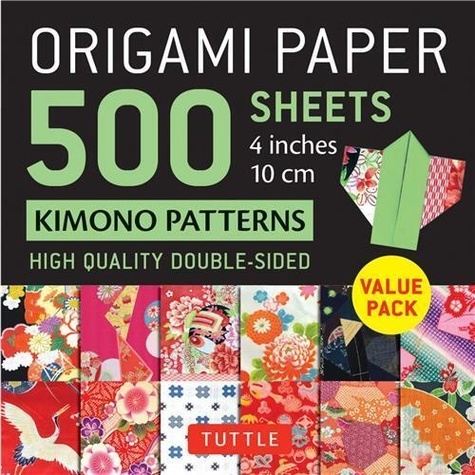 Tuttle - Origami Paper 500 sheets Kimono Patterns.