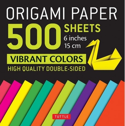  Tuttle - Origami Paper 500 Sheets Vibrant Colors.