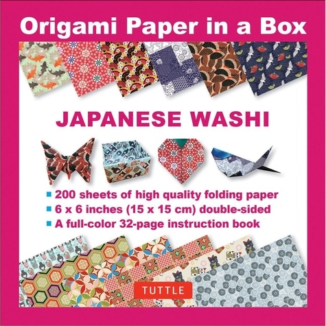  Tuttle - Origami Paper Japanese Washi Patterns.