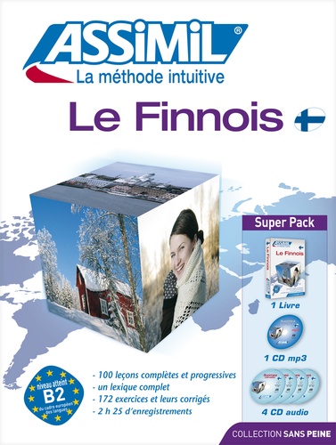Le Finnois Super Pack. B2  avec 5 CD audio