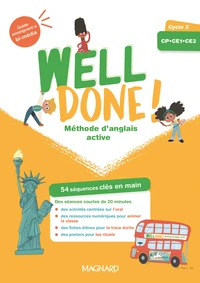Anglais cycle 2 Well done!