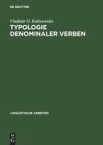 Typologie denominaler Verben.