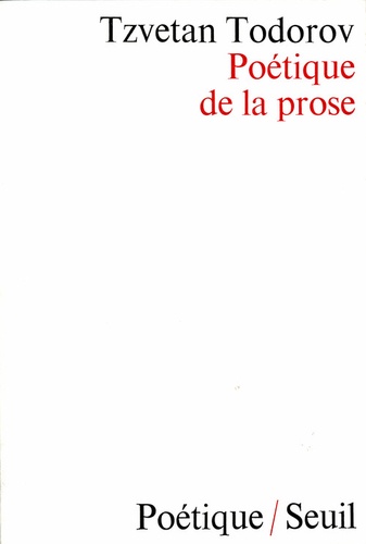 Poetique De La Prose