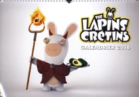 The Lapins Crétins calendrier 2016